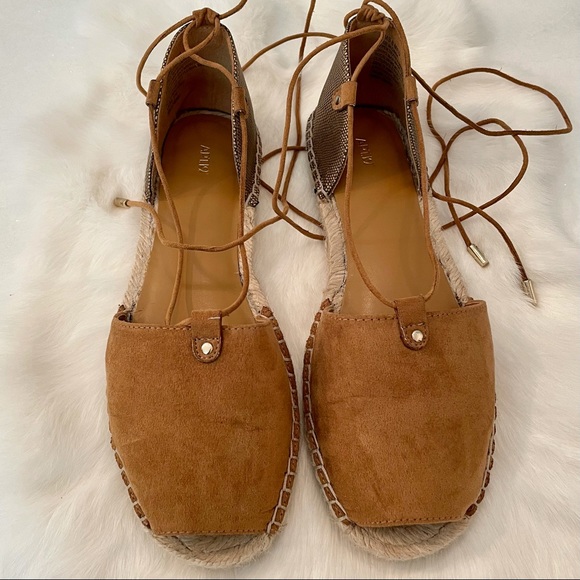 Apt. 9 Peep Toe Sandals w/ Laces - Picture 2 of 3